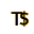 T$